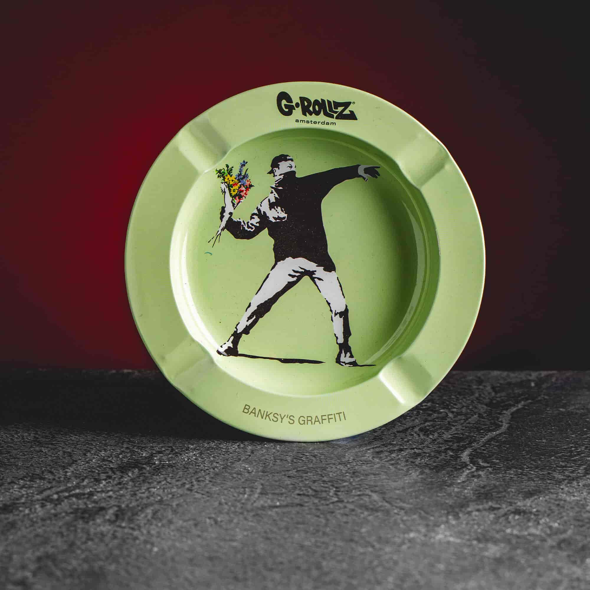 grollz alátét hamutartó virág