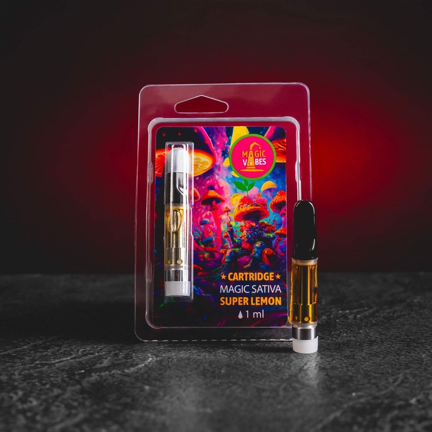 Magic Mix Cartridge Super Lemon – patron innovatív kannabinoidokkal és friss citrusos citrom ízzel energizáló és kellemes élményhez. kratom world magic mix cartridge kratomworld eladás