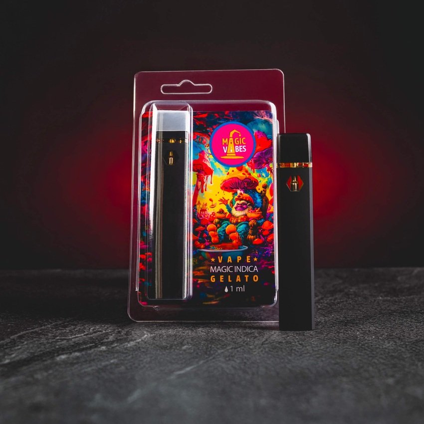 Magic Mix Vape Gelato – prémium vape toll innovatív kannabinoid kombinációval és a népszerű édes Gelato ízzel a kiegyensúlyozott és finom élményért. kratom world magic mix vaporizátor vape kratomworld eladás