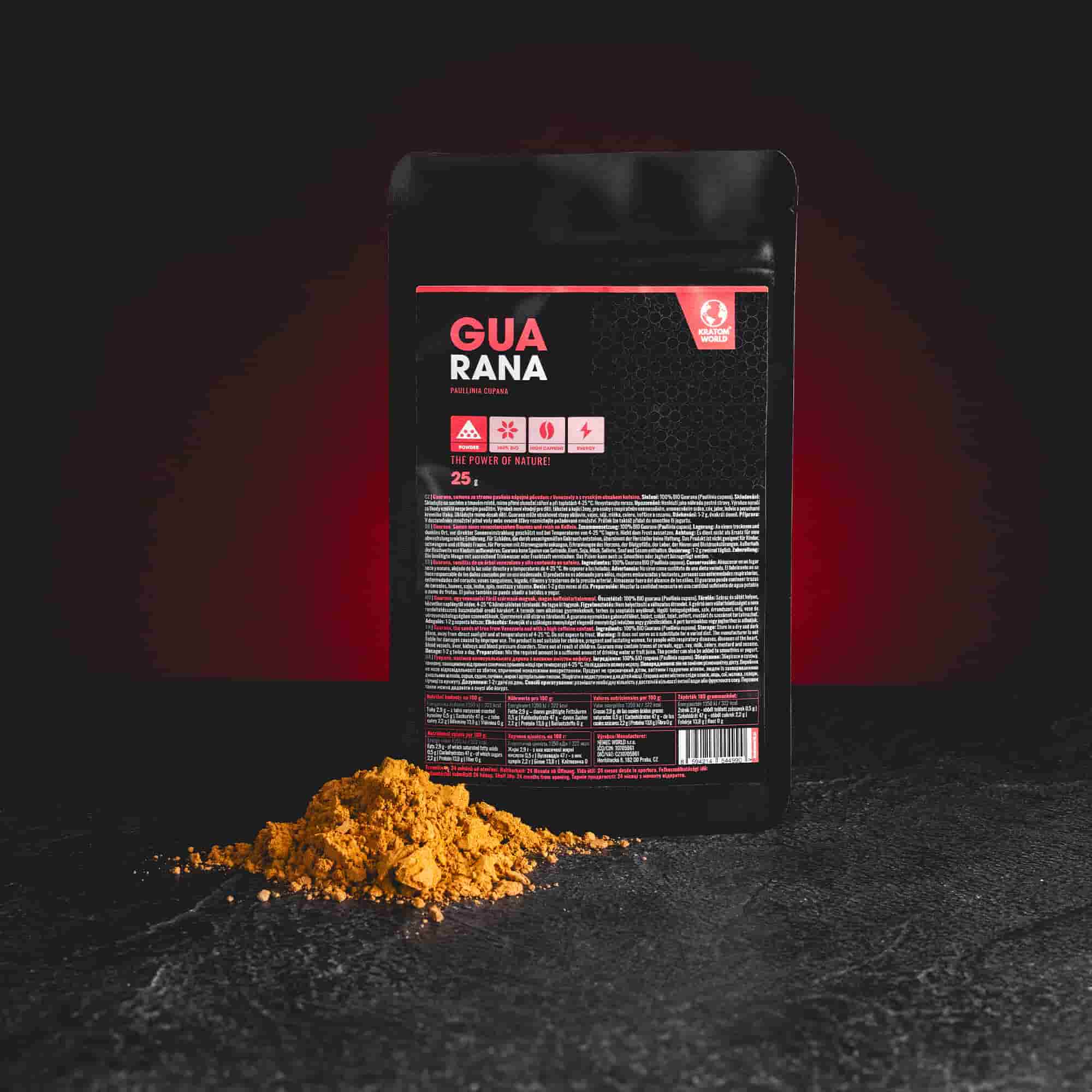 Minőségi guarana Dél-Amerikából Guarana Natural Kafe Kratom értékesítése Világ Minőségi fűszerek és étrend-kiegészítők eladója